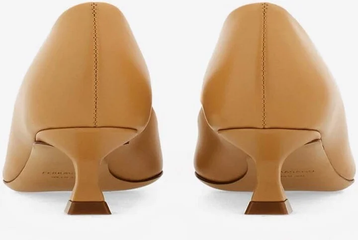 Zelma 40 Vara Bow Nappa Leather Pumps - Image 2