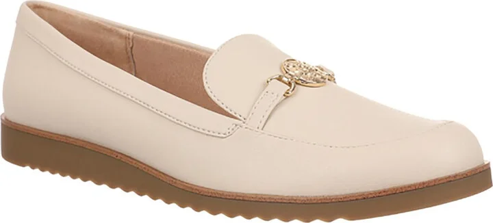 Zen Womens Patent Slip On Loafers