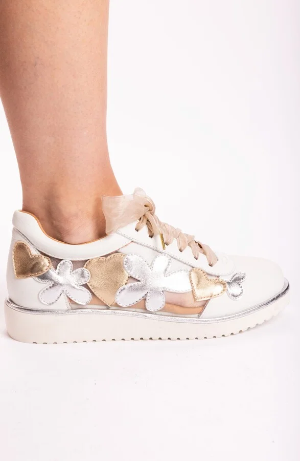 Zeneta Embellished Sneaker - Image 2