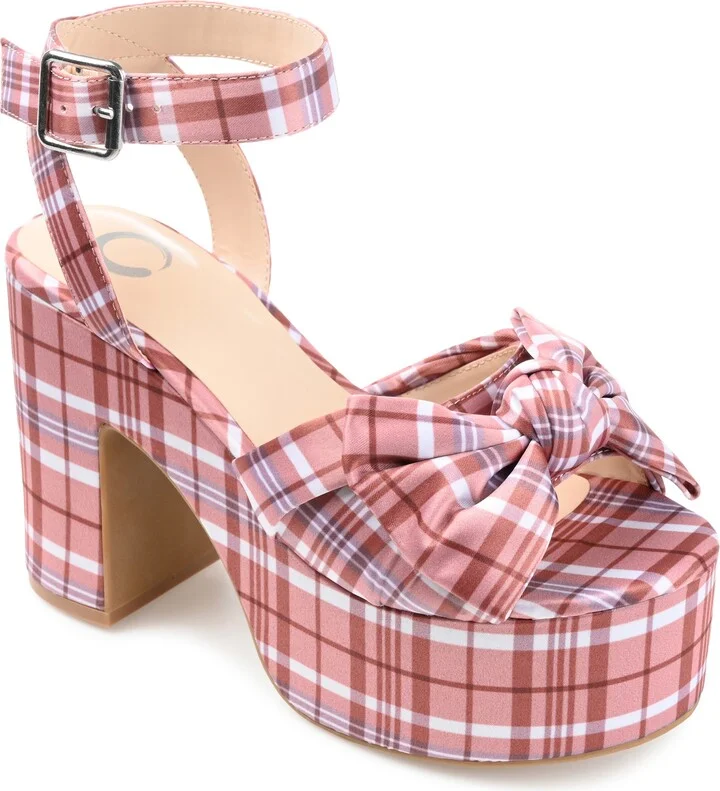 Zenni Bow Platform Sandal