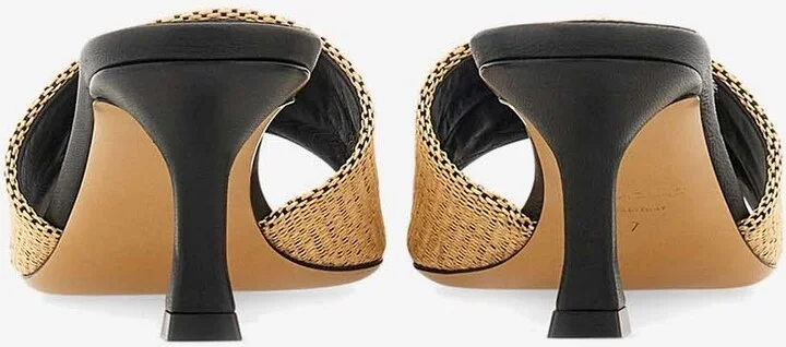 Zenobia 55 Logo Jacquard Mules - Image 3