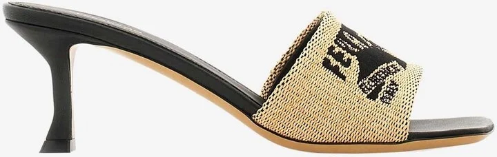 Zenobia 55 Logo Jacquard Mules
