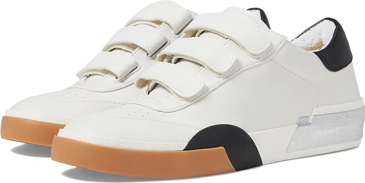 Zeon Sneaker Women's Size 6 White Black Stella Lifestyle Shoes FZP124 (White,6)
