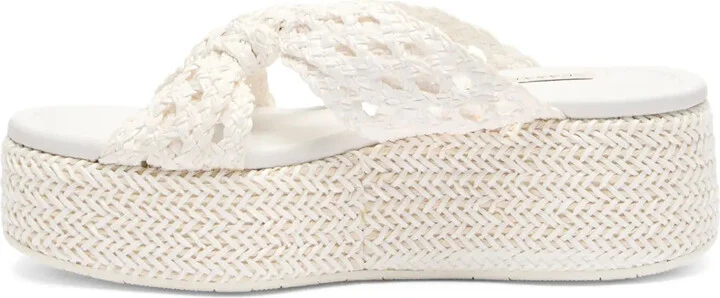 Zeppa Damier mules