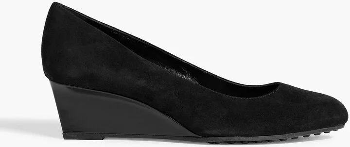 Zeppa suede wedge pumps