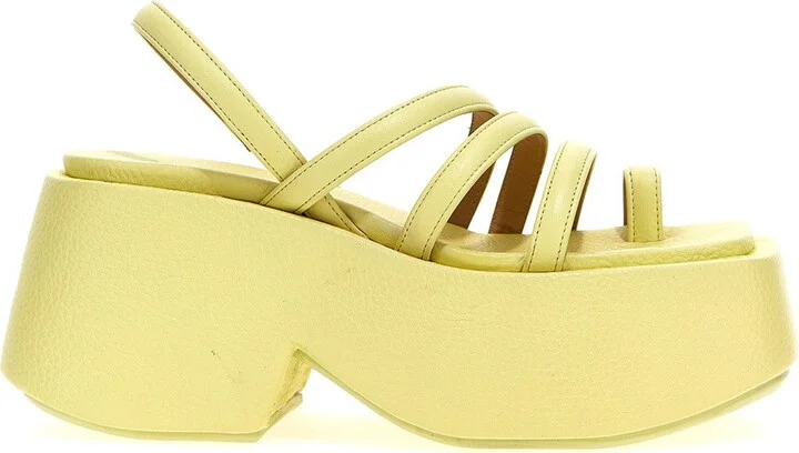 Zeppo Sandals Yellow