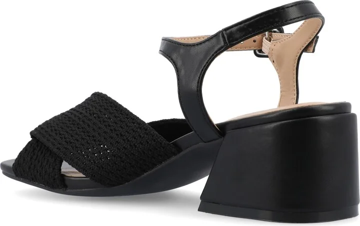 Zerlina Knit Block Heel Sandal - Image 2