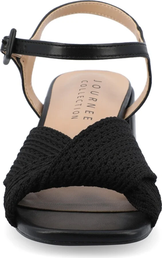 Zerlina Knit Block Heel Sandal - Image 3