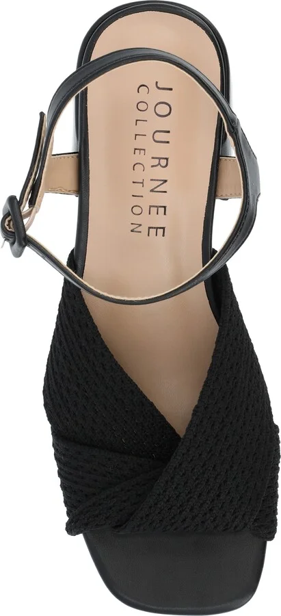 Zerlina Knit Block Heel Sandal - Image 5