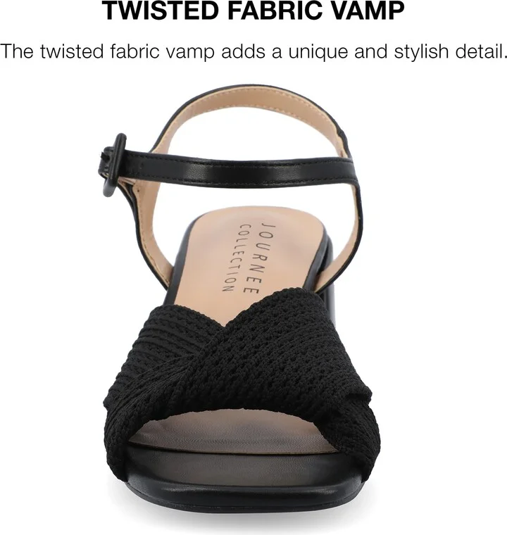 Zerlina Knit Block Heel Sandal - Image 8