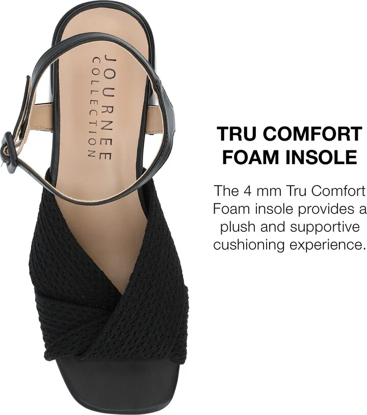Zerlina Knit Block Heel Sandal - Image 9
