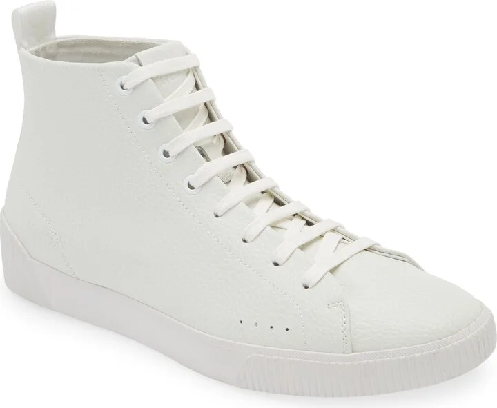 Zero Hi-Top Leather Sneaker