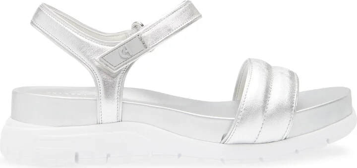 SILVER METALLIC/ WHITE