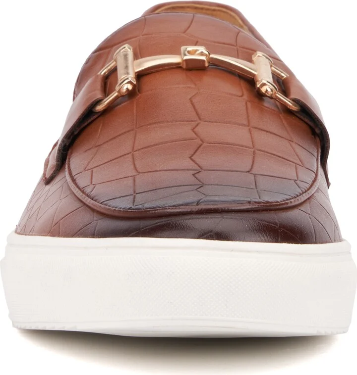 Zeth Croc Embossed Horsebit Loafer - Image 2