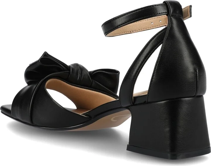 Zevi Bow Block Heel Sandal - Image 2