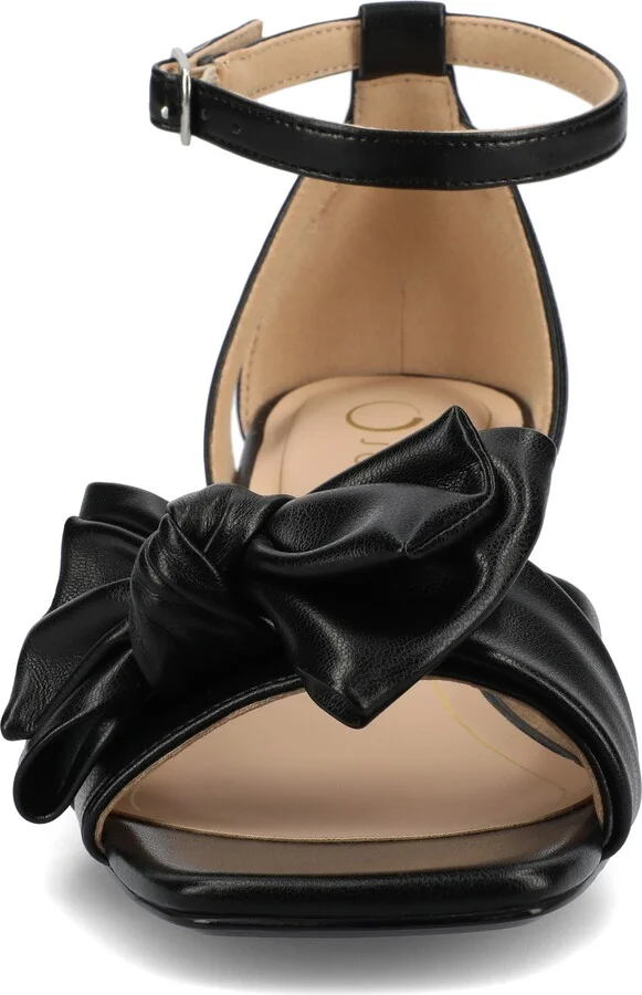 Zevi Bow Block Heel Sandal - Image 3