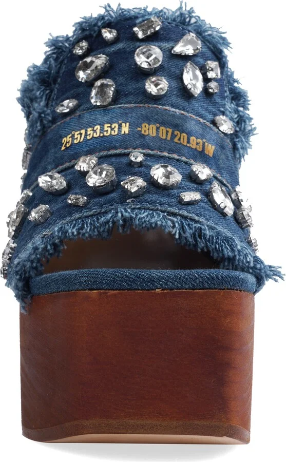 Zhara Embellished Platform Slide Sandal - Image 4