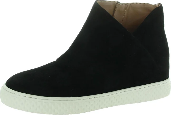 Zia Womens Cut-Out Suede Booties