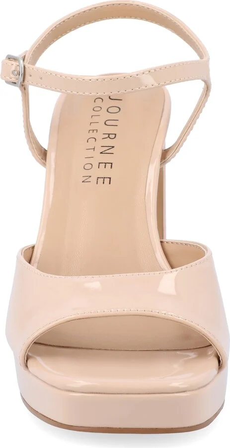 Ziarre Patent Block Heel Sandal - Image 3