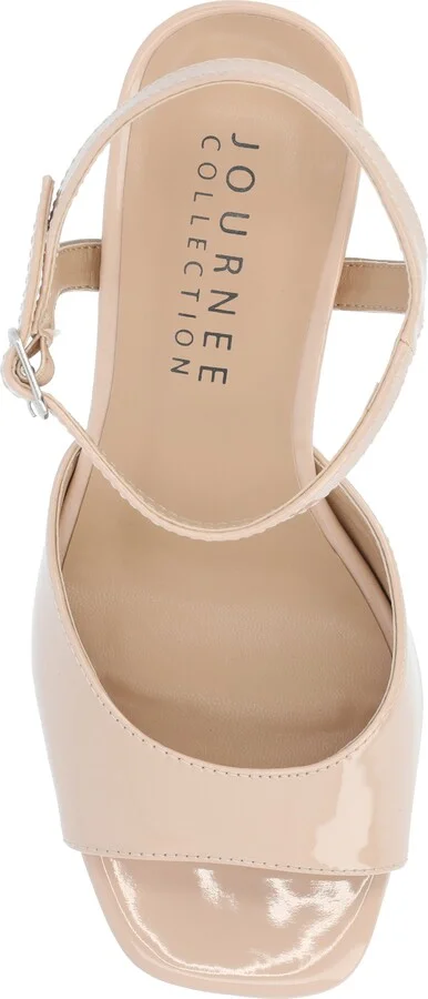 Ziarre Patent Block Heel Sandal - Image 5