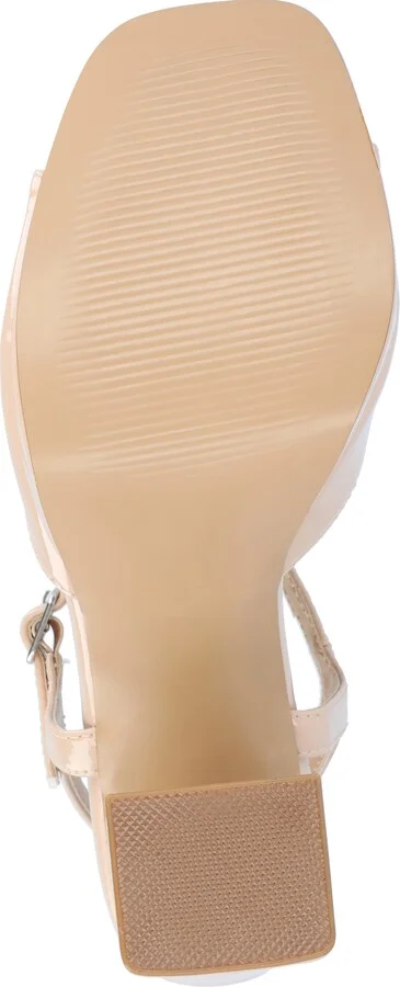 Ziarre Patent Block Heel Sandal - Image 6
