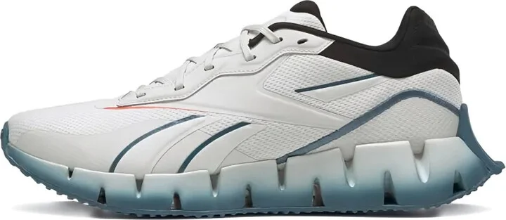 Zig Dynamica 4 "Pure Grey Orange Flared" trainers - Image 3