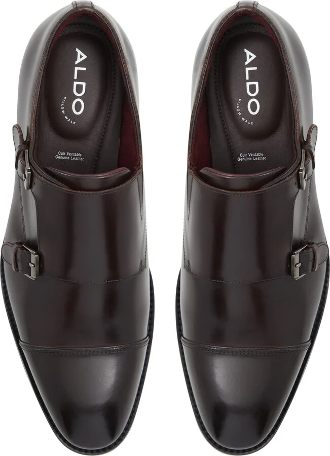 Zigof Cap Toe Double Monk Strap Shoe - Image 4