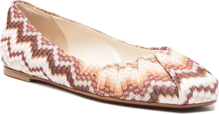Zigzag Ballet Flats - Image 2