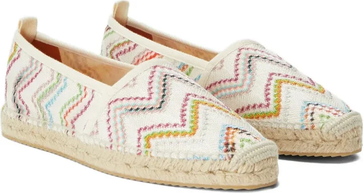 Zigzag-Embroidered Espadrilles - Image 2