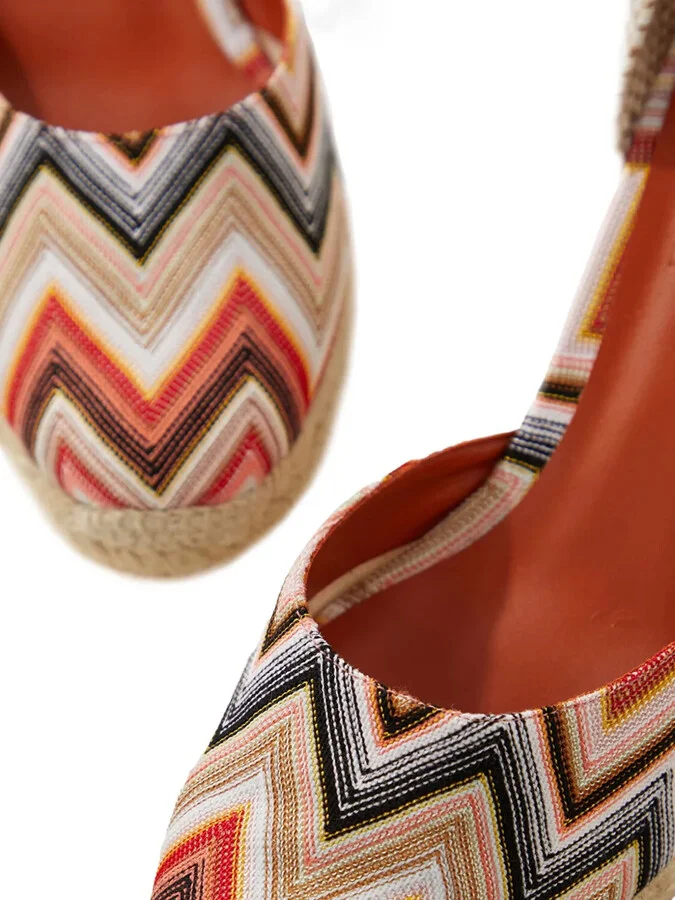 Zigzag-Knit Espadrilles - Image 4