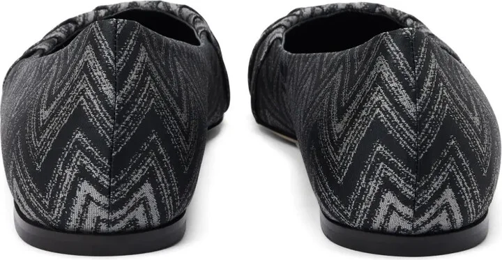 Zigzag-pattern ballerinas - Image 3