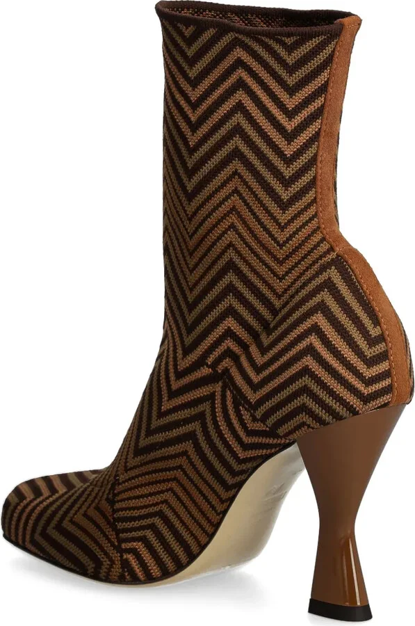 Zigzag-Pattern Boots - Image 3