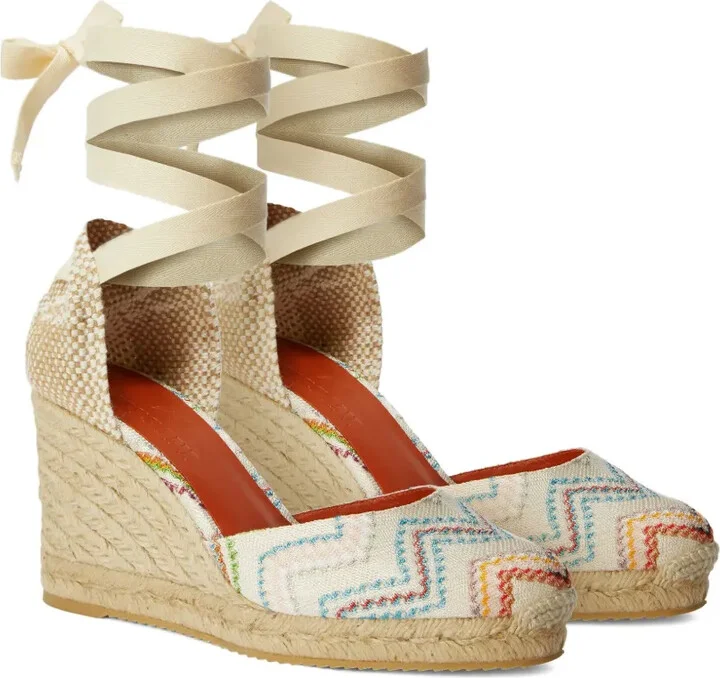 Zigzag-pattern espadrilles - Image 2