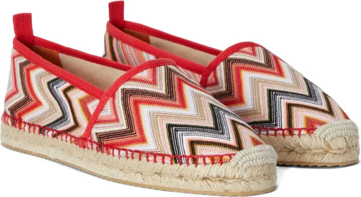 Zigzag-pattern espadrilles - Image 2