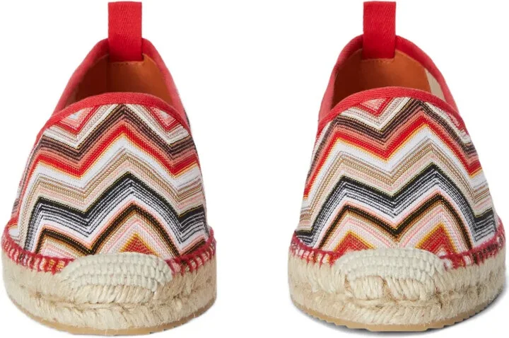 Zigzag-pattern espadrilles - Image 3