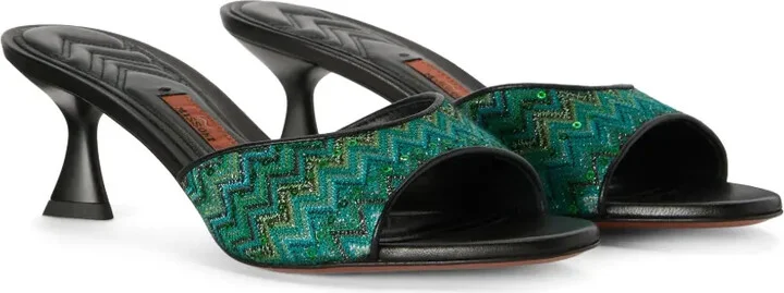 Zigzag-Pattern Sandals - Image 2
