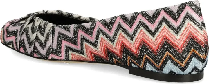 Zigzag-Patterned Ballerinas - Image 3