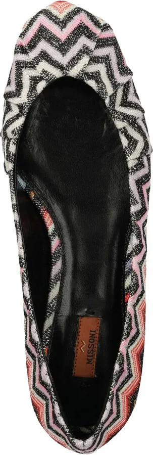 Zigzag-Patterned Ballerinas - Image 4