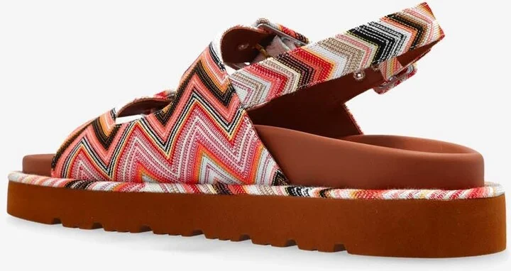 Zigzag Patterned Sandals - Image 2