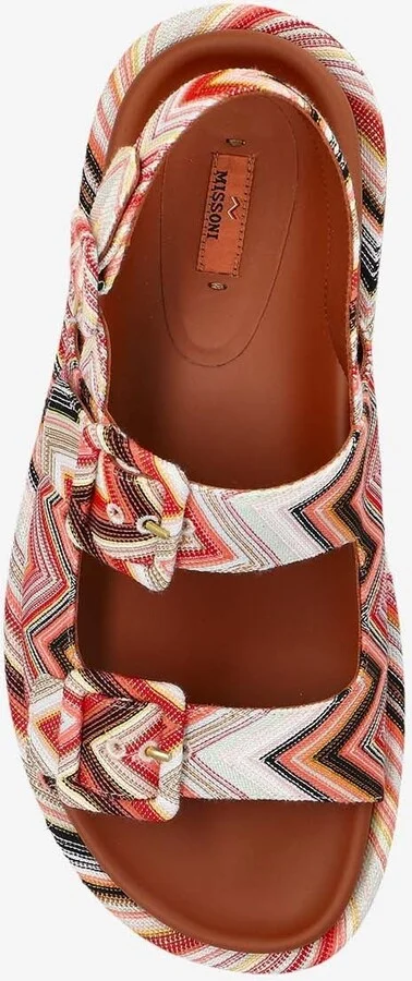 Zigzag Patterned Sandals - Image 3