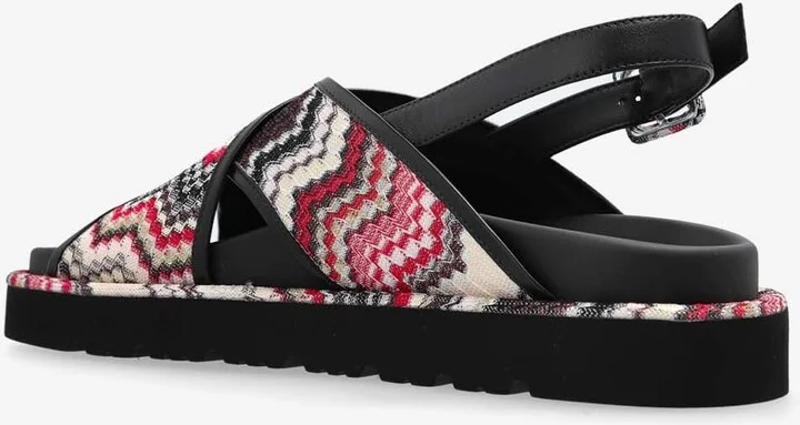 Zigzag Patterned Sandals - Image 2
