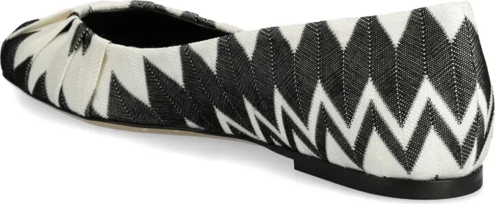 Zigzag-Print Ballerinas - Image 3