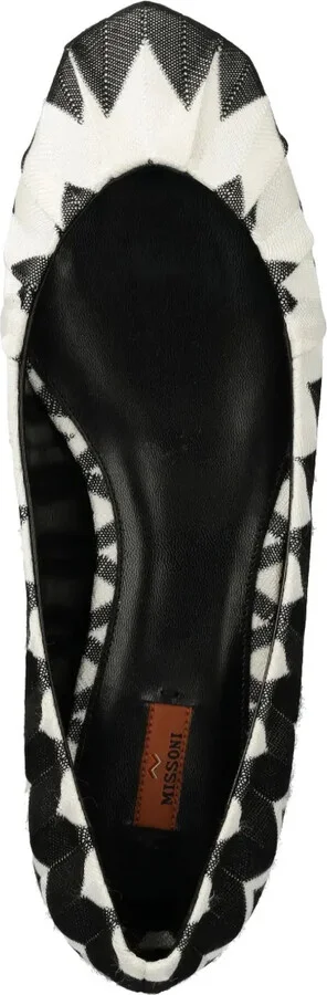 Zigzag-Print Ballerinas - Image 4