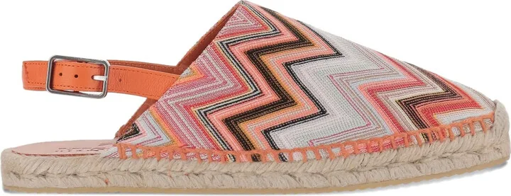 Zigzag-Print Espadrilles