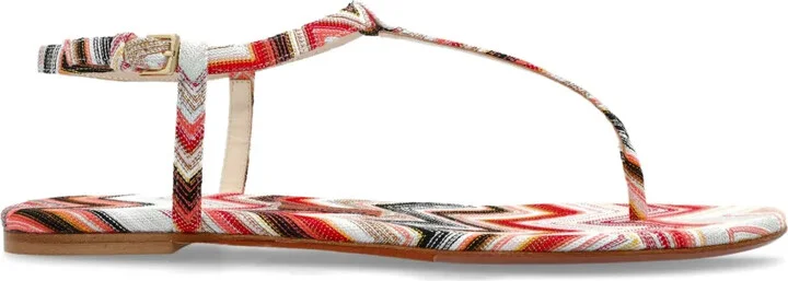 Zigzag sandals