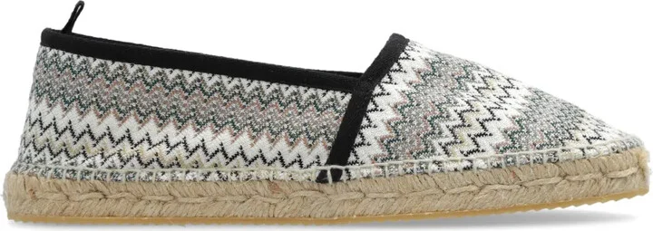 Zigzag-Woven Espadrilles