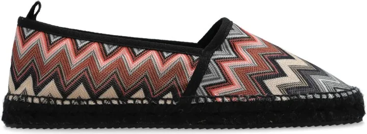 Zigzag-Woven Espadrilles