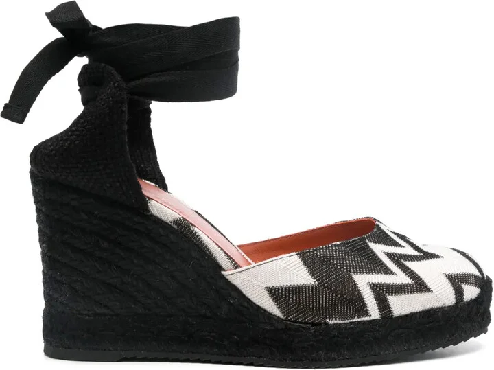 Zigzag-Woven Espadrilles