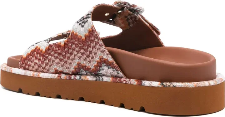 Zigzag-Woven Sandals - Image 3