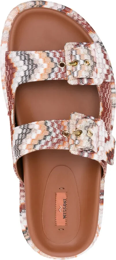 Zigzag-Woven Sandals - Image 4